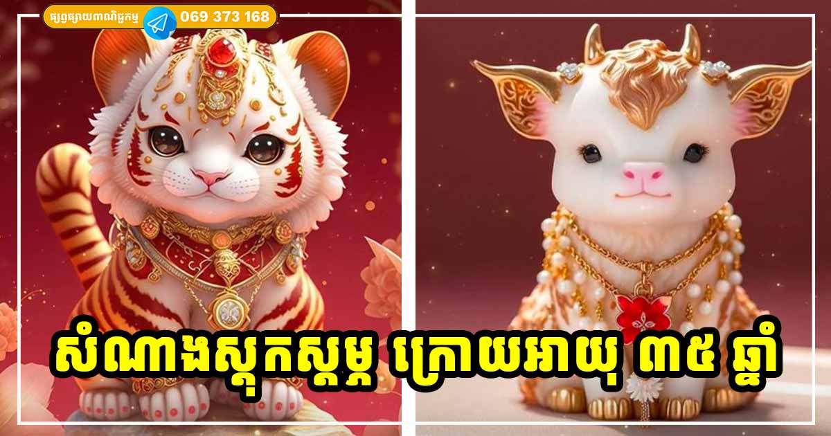 ឆ្នាំទាំង ៤ បើកឃ្លាំងទ្រព្យស្ដុកស្ដម្ភ ក្រោយអាយុ ៣៥ ឆ្នាំ