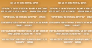 5 Powerful Quotes About Self-Respect That Will Transform Your Mindset